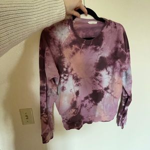 Tie-dye matching lounge set